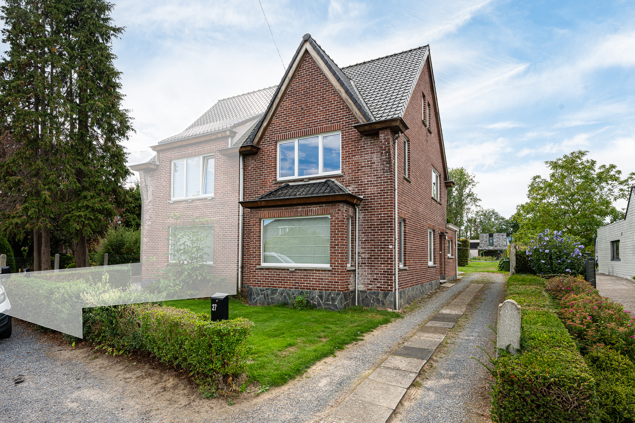 TK_185, MERELBEKE - Charmante halfopen bebouwing met grote tuin