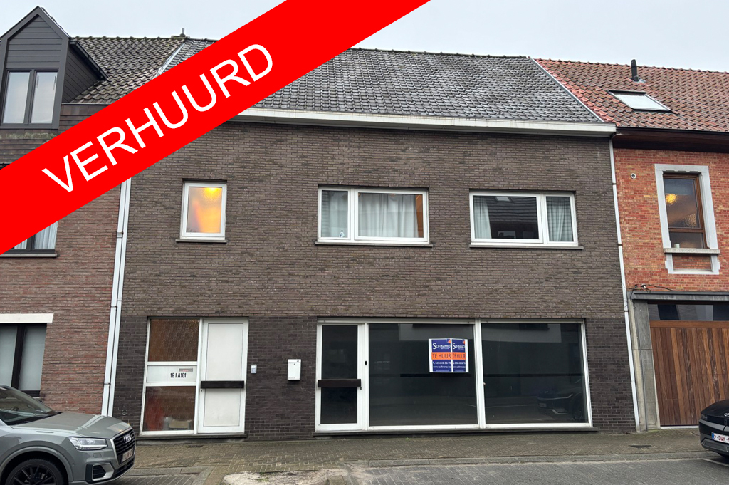 TH_434, EVERGEM - Kantoor/handelsruimte met opslagplaats
